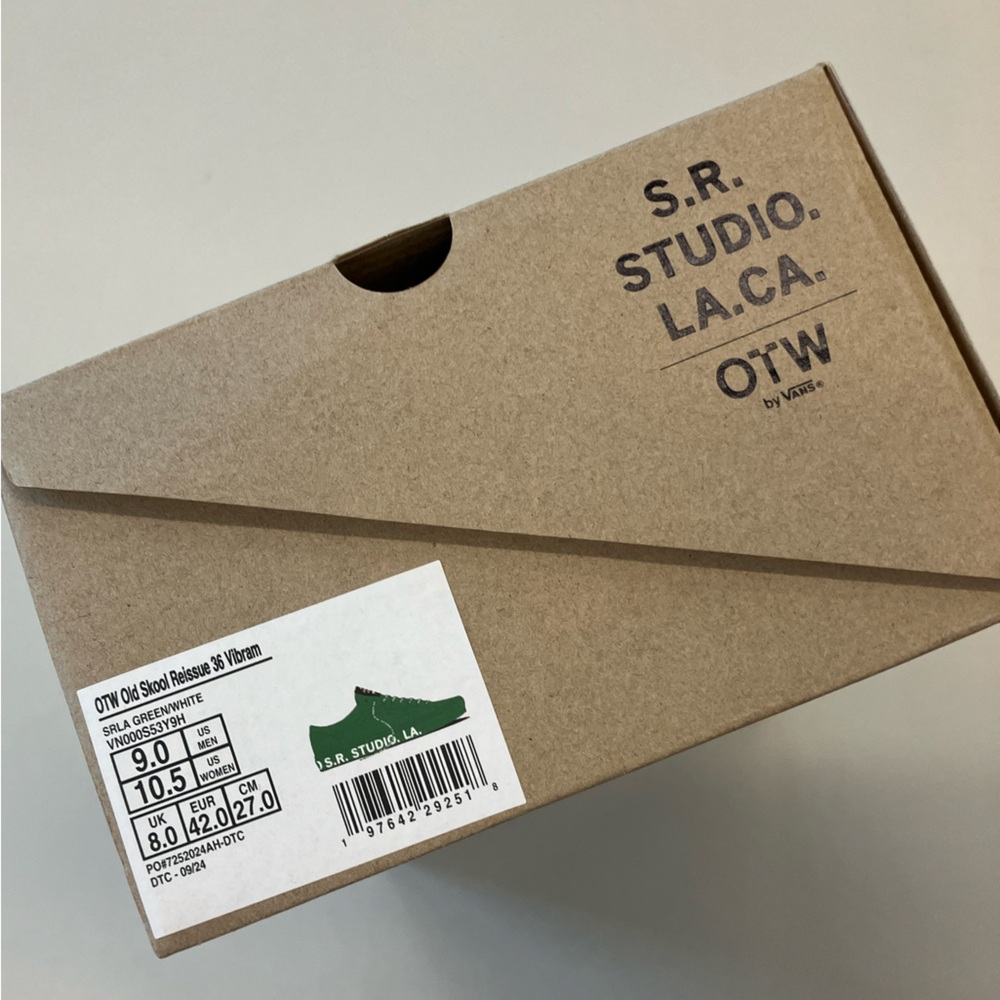 NWT - Vans OTW X S.R. Studios Old Skool Reissue 36 Vibram Sneakers - Unisex - Picture 6 of 15